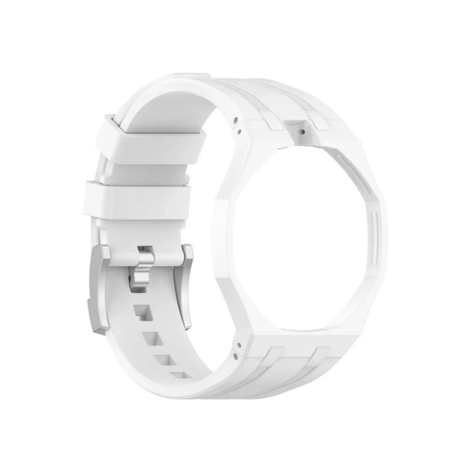 Cinturino Royal Pop in Silicone HUIT BLANC