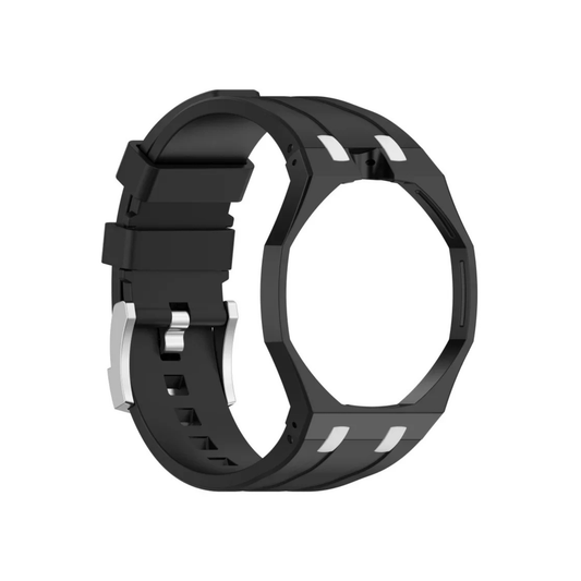 Cinturino Royal Pop in Silicone OCHO NEGRO